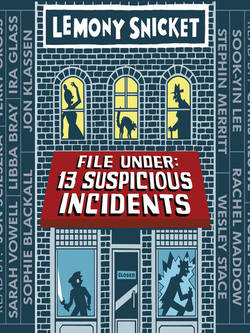 Cover image for File Under: 13 Suspicious Incidents